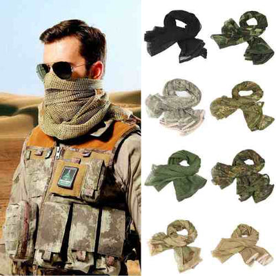 Palestina shemagh militar tipo malla de 105 por 105 cm