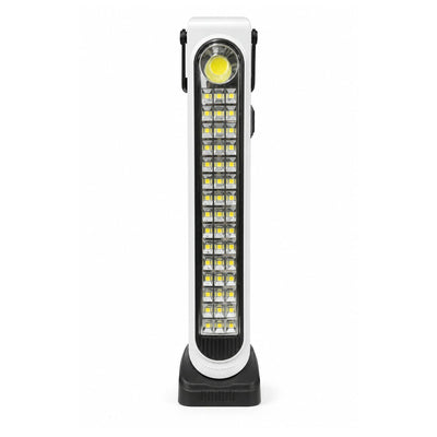 Lámpara LED de emergencia solar de 41 cm con 5 modalidades de luz