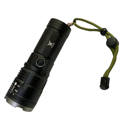 Lámpara LED T180 con zoom ajustable e indicador de carga