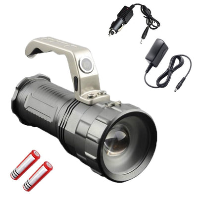 Lámpara táctica Cree XP-E R3 de aluminio anodizado con zoom ajustable