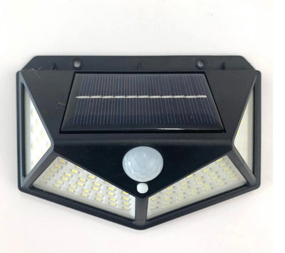 Luz solar para exteriores con sensor de movimiento y 3 modos de luz