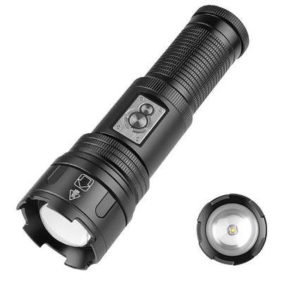Lámpara LED de 3000 lúmenes con 4 modos de luz y zoom ajustable