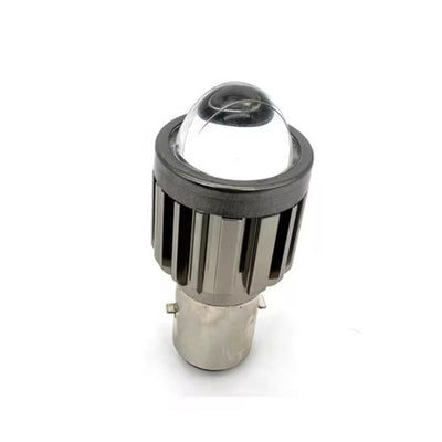 Foco LED tipo proyector fisheye para moto y auto, compatible con 12V-80V