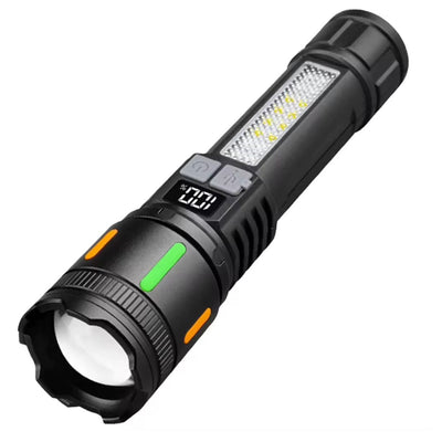 Lámpara LED USB-C con 8 LED blancos y efecto patrulla COB