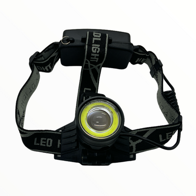 Lámpara de cabeza LED T6 con aro de 16 LEDs y zoom