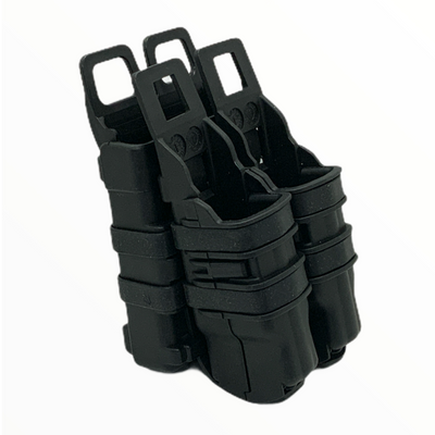 Kit porta cargadores cortos y largos con sistema molle para cinturón