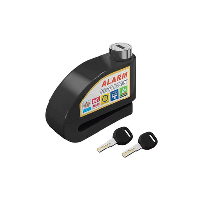 Candado de disco con alarma de 110 dB, sensor de movimiento y funda para moto y bici