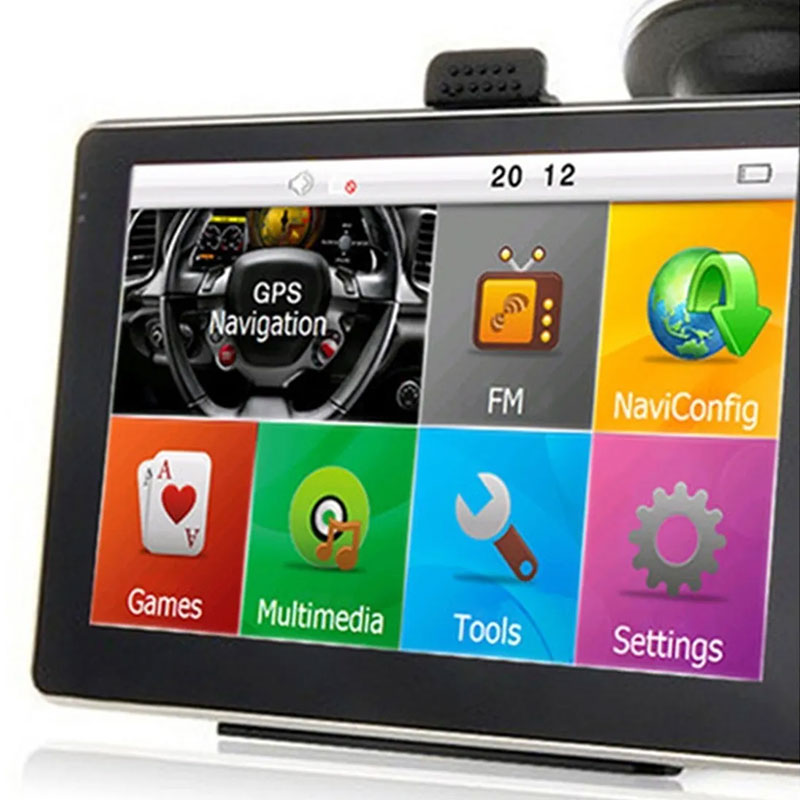 Navegador GPS 5 inch 8Gb Rom Fralugio Maps Igo Con Radio Fm Bluetooth Exp 32gb