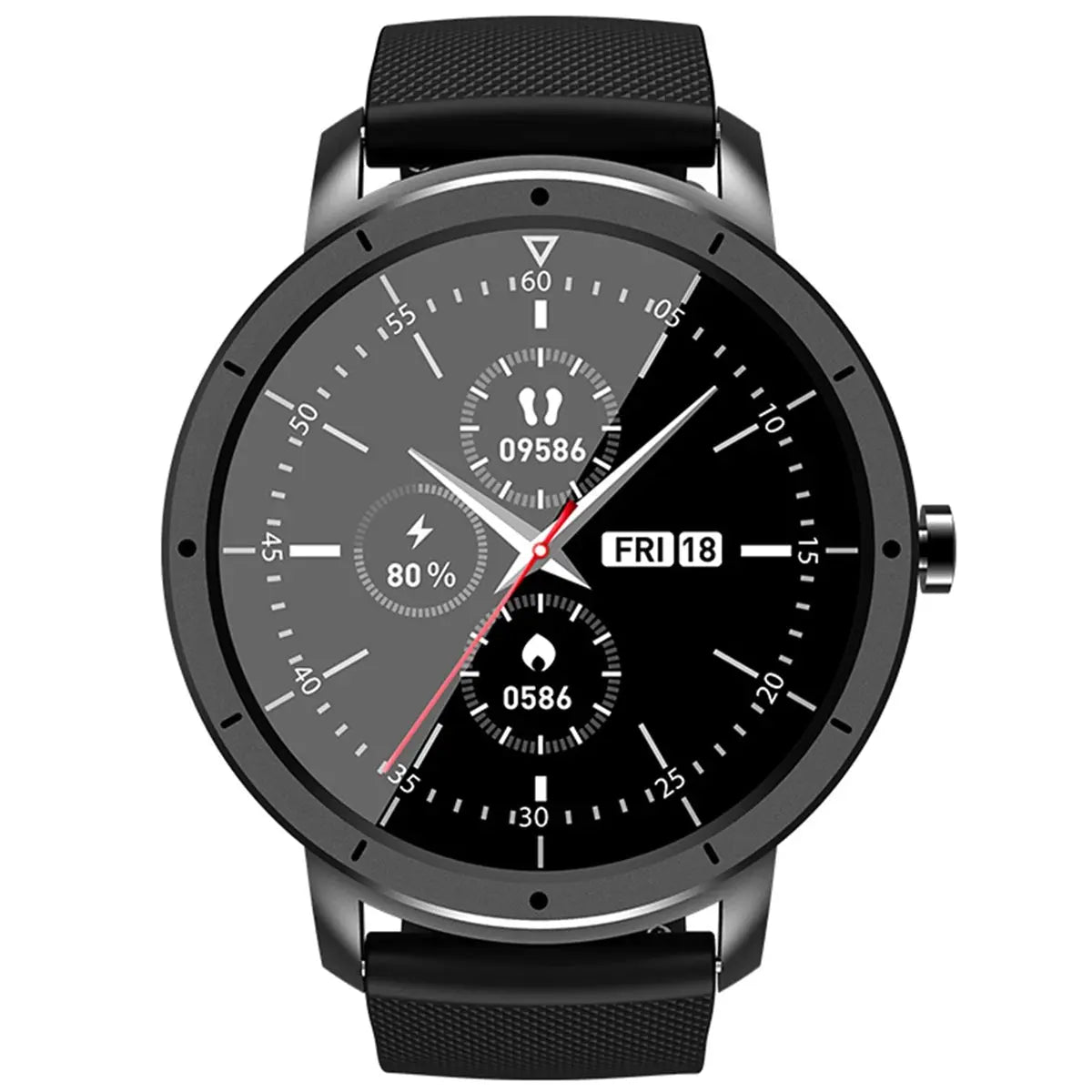 Smartwatch Reloj Inteligente Hw21 Fralugio Pantalla Táctil Redonda