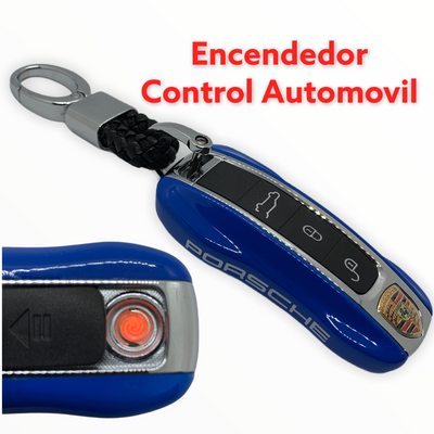 Encendedor de resistencia con llavero en blanco, negro, azul o rojo