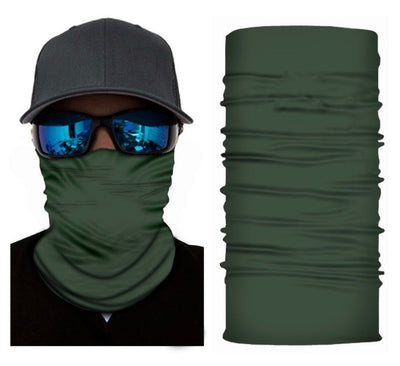 Bandana tubular multiusos de microfibra para moto y ciclismo