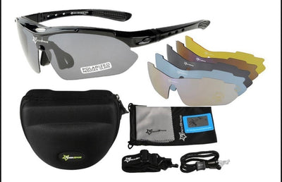 Lentes nemesis con 5 micas intercambiables y protección UV400