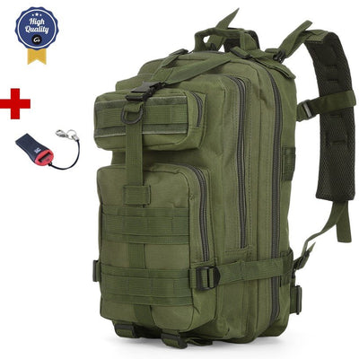 Mochila Táctica Escolar 30 Litros Poliéster 1000D - Gadgets y Tecnología en Fralugio México