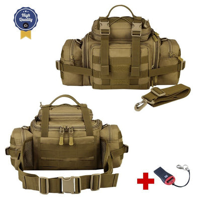 Mochila Táctica Multiposición 4.5 Litros Molle - Gadgets y Tecnología en Fralugio México