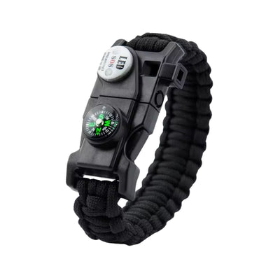 Pulsera Paracord de Supervivencia 7 en 1 con Brújula - Gadgets y Tecnología en Fralugio México