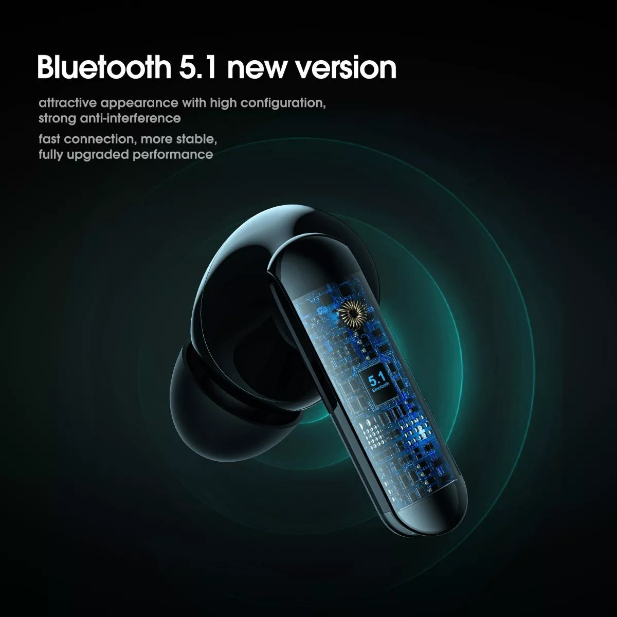Audífonos Inalámbricos Fralugio T38 Bluetooth Control Táctil