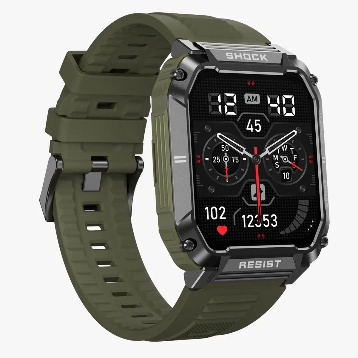 Smartwatch Reloj T3 Fralugio Sport Rough 1.95 Full Touch