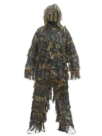 Traje Camuflaje Exterior Pantalón y Chamarra con Gorro - Gadgets y Tecnología en Fralugio México