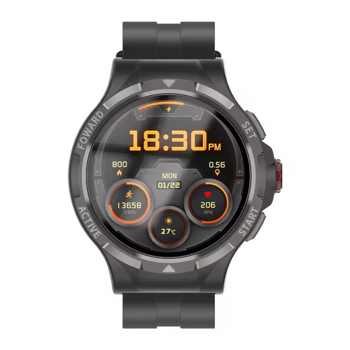 Smart Watch Reloj Inteligente V10 Fralugio 2gb Ram 16 Gb Rom Android
