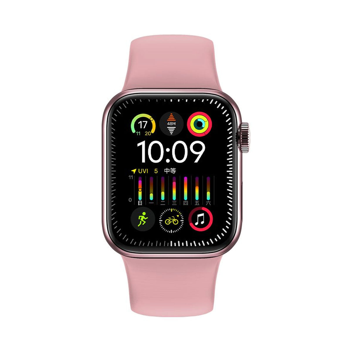 Reloj Inteligente Smartwatch X9+ Pro 2 Fralugio: Mide Glucosa, ECG y Notificaciones