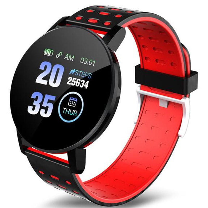 Fralugio Smartwatch Reloj Inteligente Smartband Mod 119 Plus Deportes y Notificaciones
