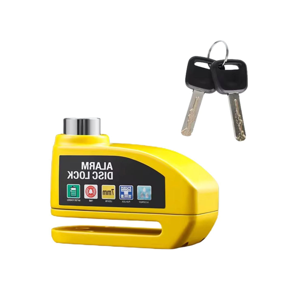 Candado para disco de freno de moto con alarma y sensor de movimiento
