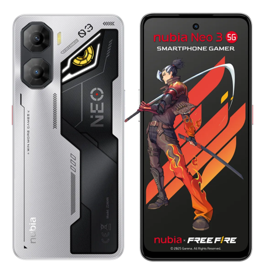 Nubia Neo 3 5g Gaming 256 Gb, 20 Gb(8 Gb + 12 Gb Dinamica) Plateado