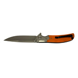 Navaja táctica plegable de 25 cm con mango bicolor y apertura tipo flipper — imagen 2 de 5