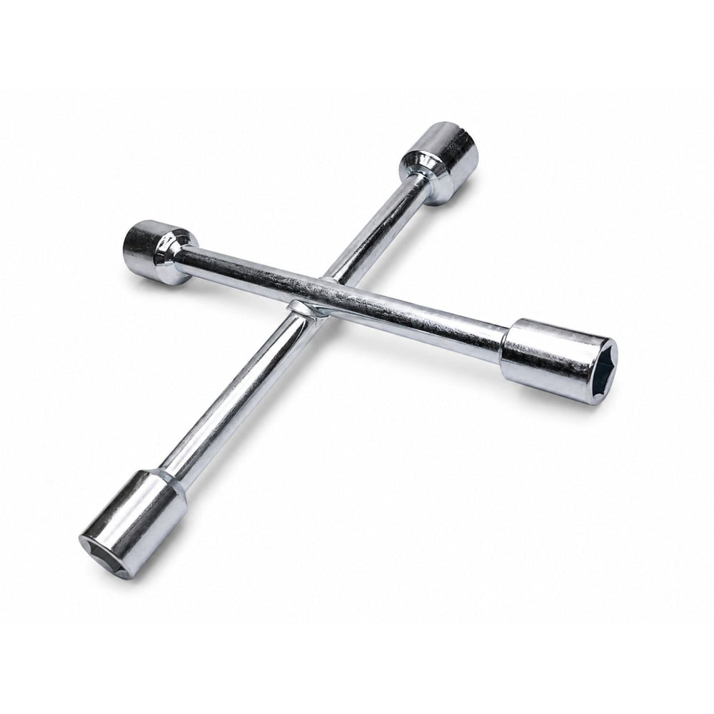Llave de cruz compacta de 4 medidas para moto y auto