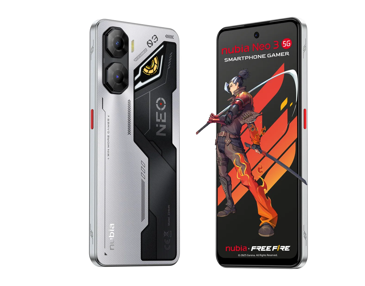 Nubia Neo 3 5g Gaming 256 Gb, 20 Gb(8 Gb + 12 Gb Dinamica) Plateado