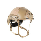 Casco táctico de oreja recortada marca LJK, en verde, negro y caqui — imagen 1 de 3