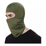 Pasamontañas balaclava de licra color negro para moto y ciclismo — imagen 2 de 4