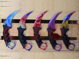 Cuchillo tipo karambit de hoja curva para cacería y campismo — imagen 1 de 7