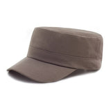 Gorra militar tipo cubana en tela ripstop con patrón camuflado — imagen 6 de 7