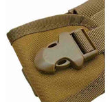 Funda táctica ajustable para celular con sistema molle en negro — imagen 1 de 9