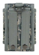 Funda táctica ajustable para celular con sistema molle en negro — imagen 2 de 9