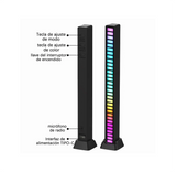 Barra De Luces Rgb Led Con Control Por Ritmo De Música
