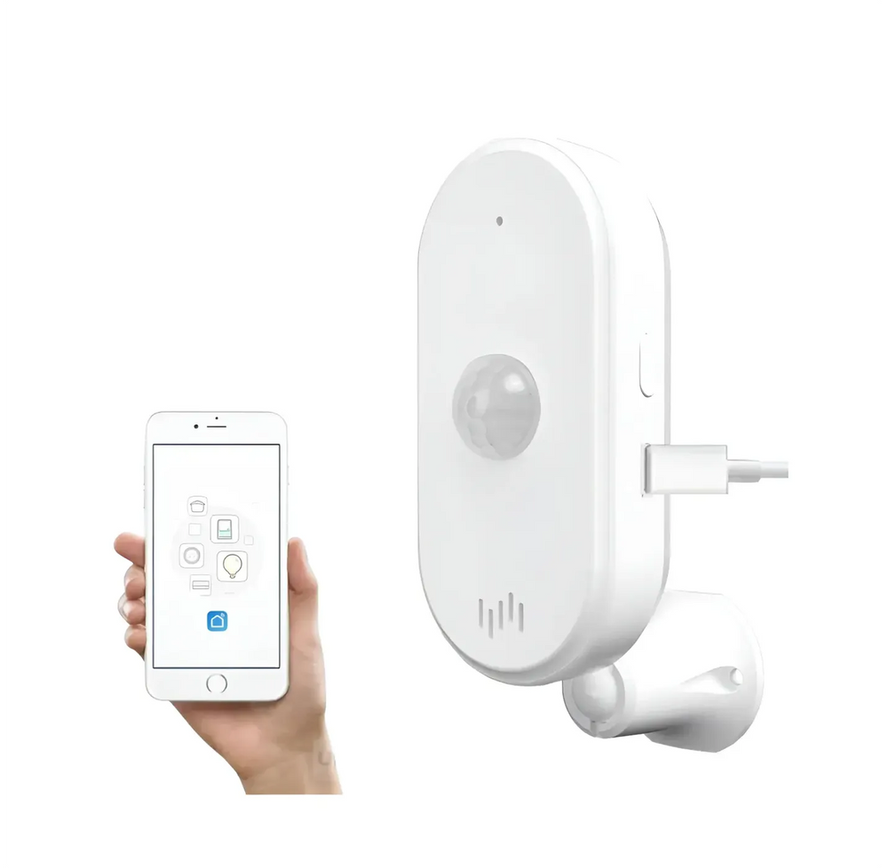 Sensor De Movimiento Wifi App Smart Tuya Alarma Alexa Google