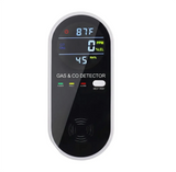 Detector De Gas Y Humo 4 En 1 Enchufable Para El Hogar