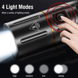 Lámpara LED con 4 modos, función power bank y resistencia al agua — imagen 2 de 7