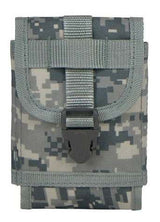 Funda táctica ajustable para celular con sistema molle en negro — imagen 4 de 9