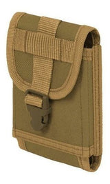 Funda táctica ajustable para celular con sistema molle en negro — imagen 7 de 9