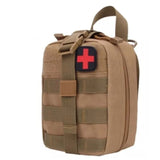Mochila botiquín táctica de viaje de 2.5 litros con parche — imagen 2 de 3