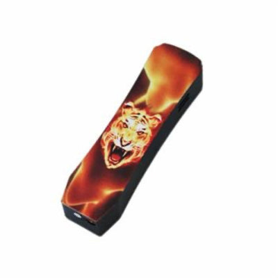 Encendedor de bolsillo rellenable con diseño inspirado en una navaja automática