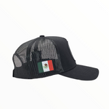 Gorra México con panel de malla en color verde — imagen 3 de 3