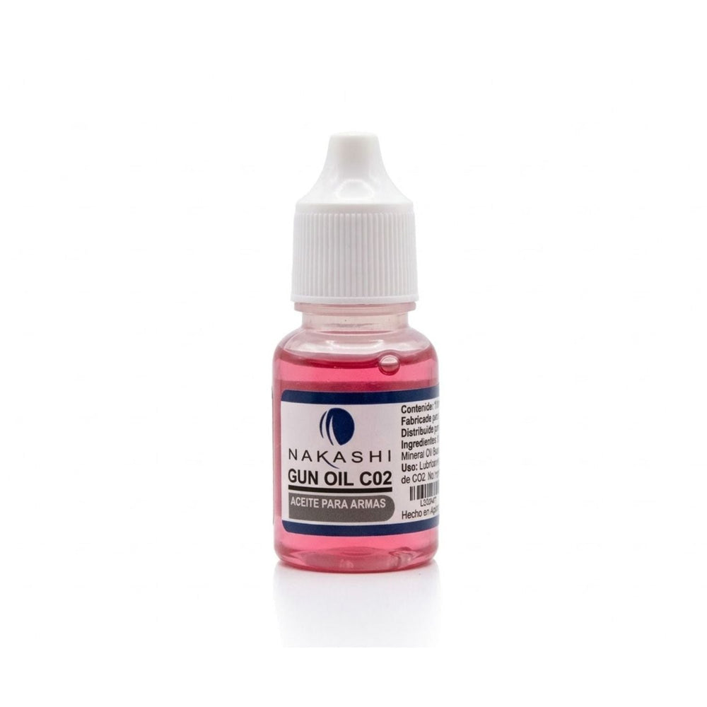 Aceite lubricante en frasco gotero para armas de CO2