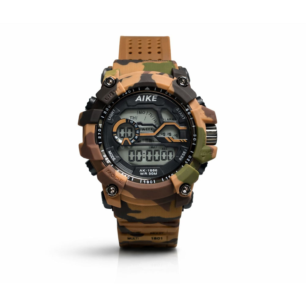 Reloj militar táctico camuflado waterproof 30M multifunción