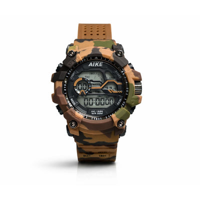 Reloj militar táctico camuflado waterproof 30M multifunción