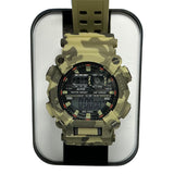Reloj militar camuflado resistente al agua con luz LED — imagen 1 de 3