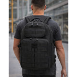 Mochila táctica militar de 35 litros con sistema molle y diseño multibolsas — imagen 6 de 6